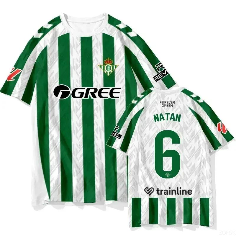 Nueva Camiseta de Entrenamiento de Fútbol de Verano Camisas Jugador Camiseta de Fútbol Adultos Niños Ropa Deportiva Tops de Secado Rápido Camisetas Casuales Y2K