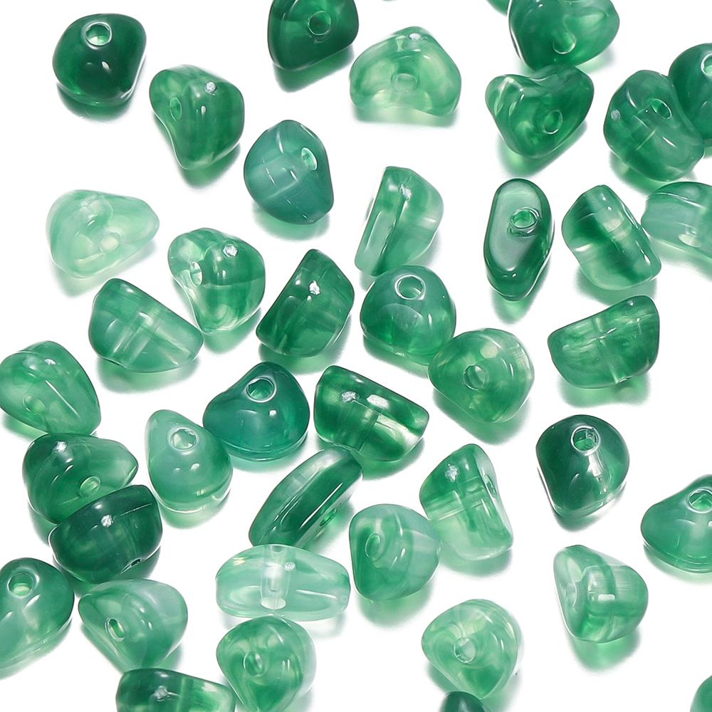 50/100 pezzi 5~8mm Pietra Naturale Imitazione Perline Acriliche Irregolari Perline Distanziatrici per la Realizzazione di Gioielli Charms Fai da Te Braccialetti Accessori