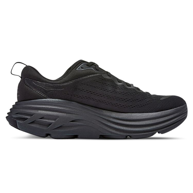 HOKA Bondi 8 4E X-Wide Black Men Sneakers 1127955-BBLC