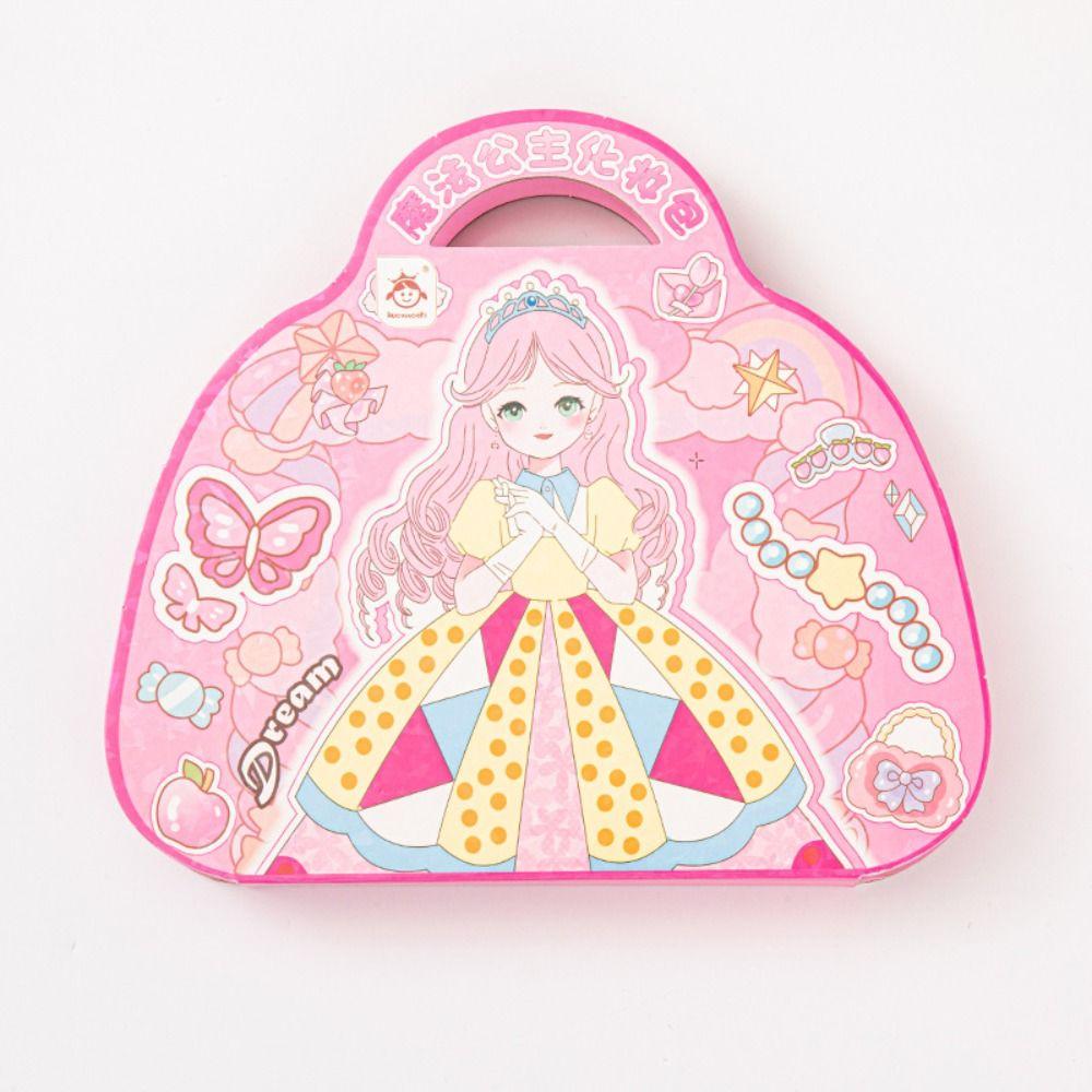 Personalized Make Your Own Princess Sticker DIY Scrapbooking Princess Dress Up Sticker  School