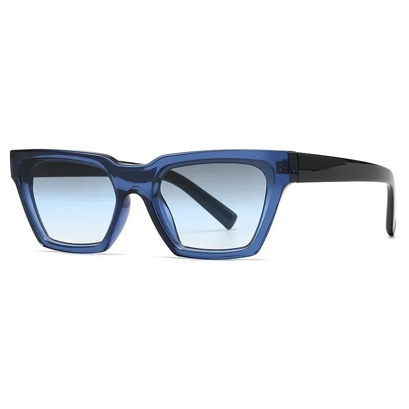  Cat Eye Sunglasses Women Fashion Multicolor Orange Shades UV400 Men Trending Gradient Sun Glasses