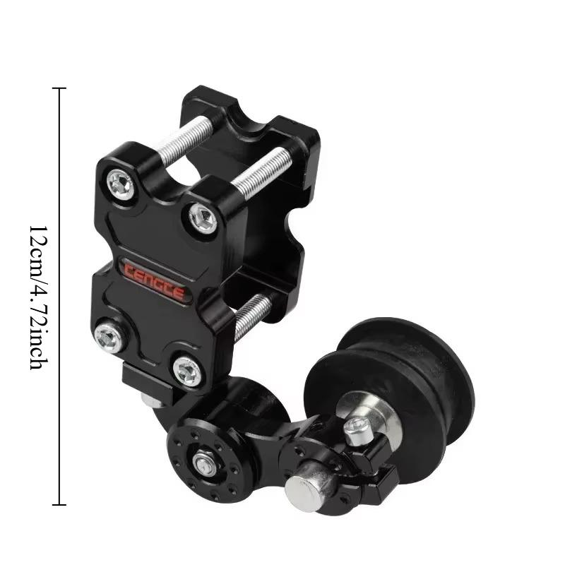For  Motorcycle Spoke Chain Tensioner Roller Aluminum Alloy Motorcycle Modification Chain Adjuster Tensioner Automatic Adjus