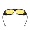 Yellow lens large frame anti blue light goggles increase clarity and are suitable for protecting eyes when looking at screens