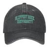 2026 Slippery Rock- College Font Curved Baseball Cap Christmas Hat Icon Luxury Brand Fishing Hat Trucker Hats For Men Women's