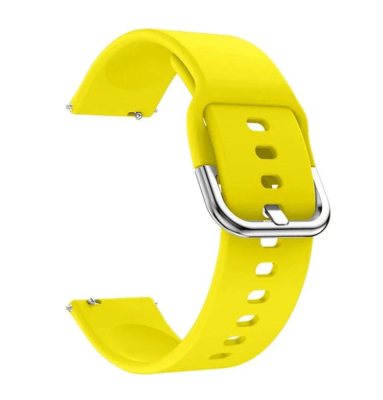 20mm 22mm Strap For Samsung Galaxy Watch 6 4 5 pro-Classic-active 44mm 40mm Sport Silicone Bracelet Amazfit GTS 4/GTR 4/3/2 Mini