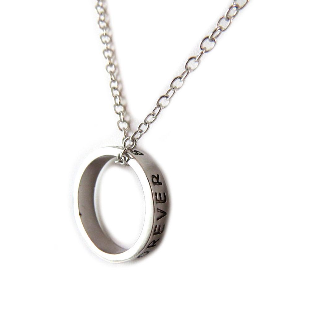 Les Trésors De Lily [N8825] - Designérský náhrdelník 'Forever Friends' postříbřený