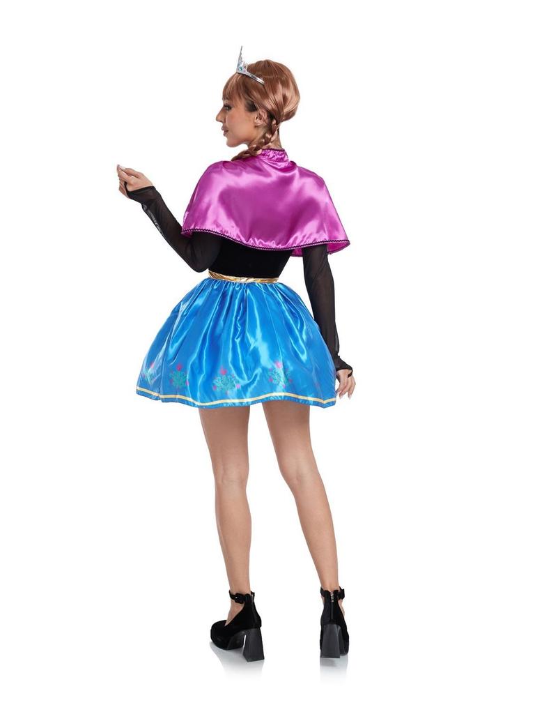 Disney Princess and Villain Cosplay Costumes: Snow White, Belle, Anna, Ariel, Evil Queen, Sleeping Beauty, Red Queen.