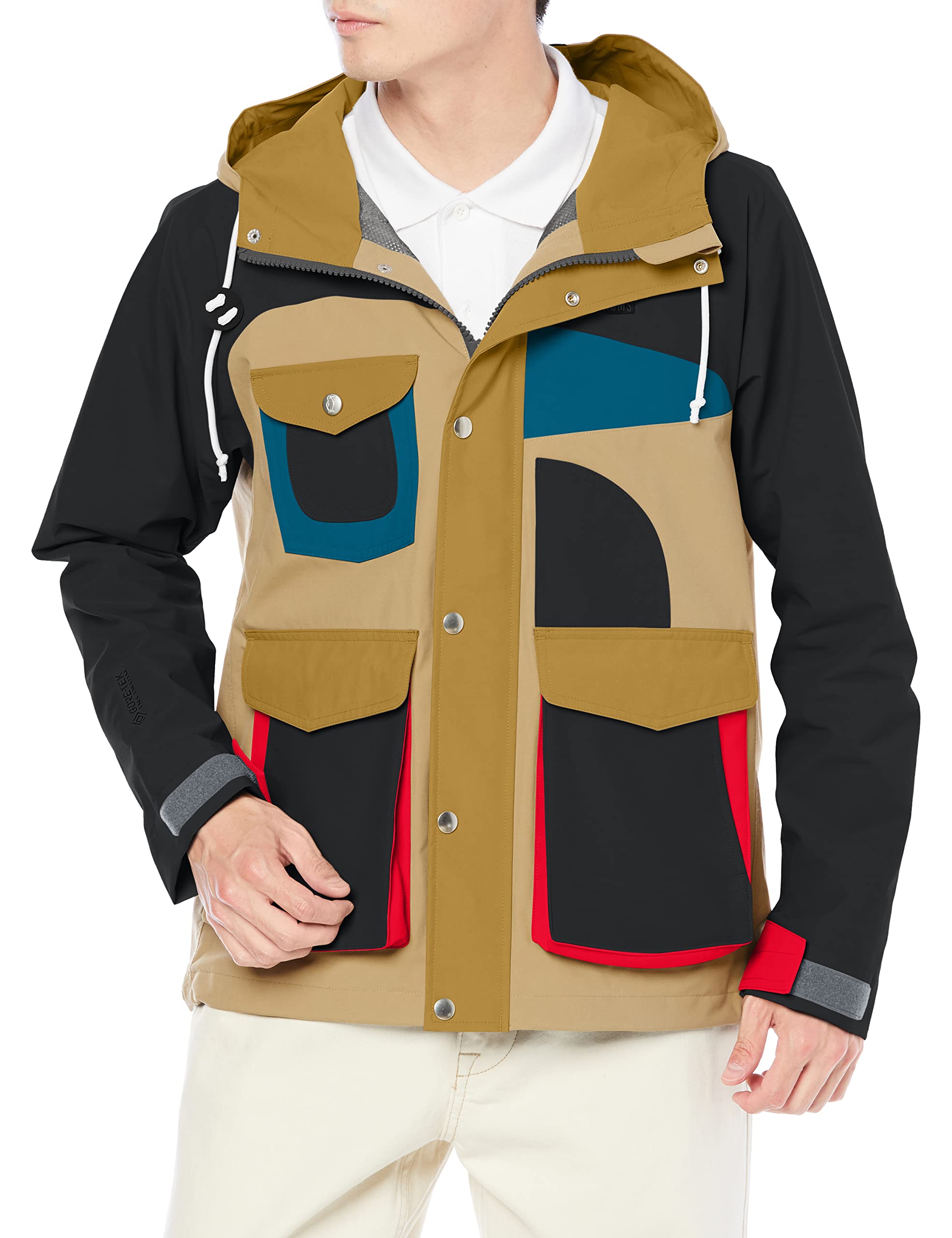 

Верхняя одежда INFINIUM Camping Parka Black XL [Chums] Gore-Tex Men s