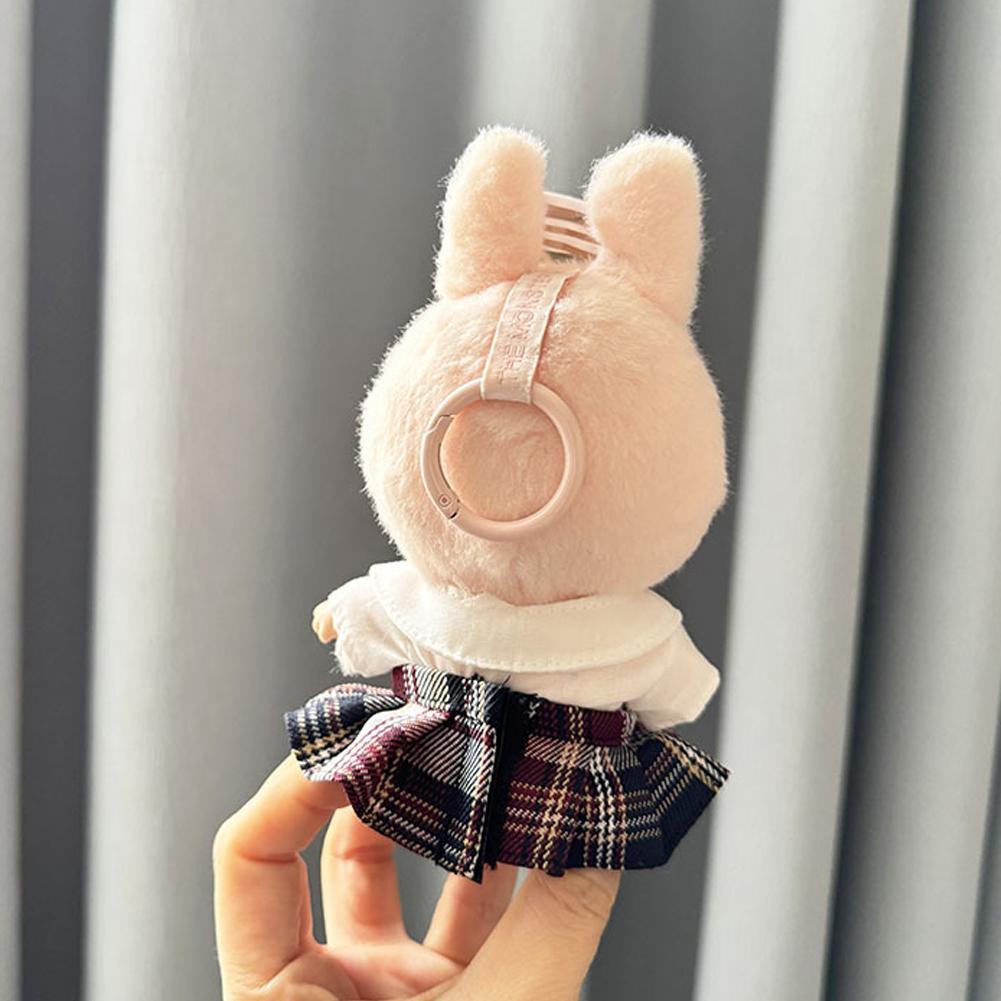 For 17CM Labubu Valentine's Clothes Pendant Labubu Sitting Party Innocent Couple Suit Dolls Accessories Decoration