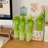 Plush Material Cartoon Celery Plush Keychain Celery Plush Key Pendant  Backpack Decoration