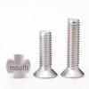 304 Stainless Steel Phillips Flat Head Countersunk Machine Screw (Sizes: M2, M3, M4, M5, M6, M8, M10)