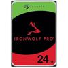 Internal Hard Drive - SEAGATE - IronWolf Pro - 24 TB - 7200 RPM - SATA 6 GB/S