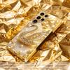 Modern Luxury Golden Swan phone case glass s26 ultra case s25 ultra case for Samsung Galaxy S26 S25 S24 S23 S22 FE Ultra Plus