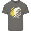 Zerrissener Vatikan-Flaggentag Unisex Leichtes Baumwoll-T-Shirt