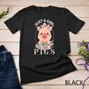 Just A Girl Who Loves Pigs Unisex T-shirt