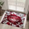 Aberdeen FC Design Crystal Velvet Carpet Cozy Non?Slip Printed Rug For Bedroom Living Room Entrance