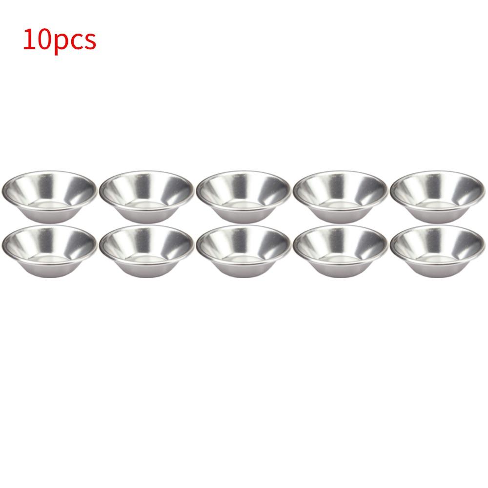 Reusable Aluminum Alloy Egg Tart Mold Baking Accessories Cookie Pudding Mould Mooncake Mini Pie Muffin Cake Cookie Cups Mold