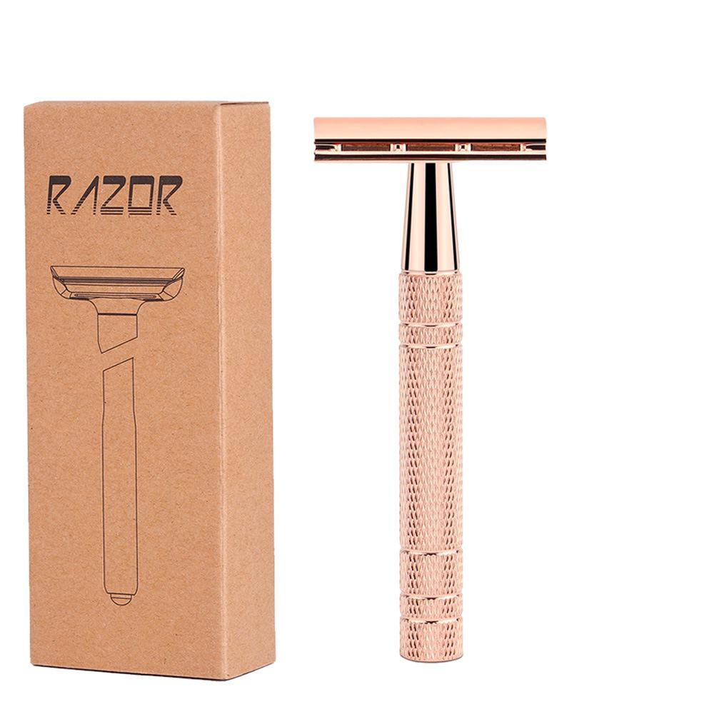 Old-Fashioned Double-Sided Razor for Men's Shaving