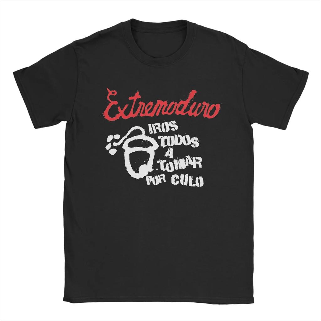 Unisex Women Extremoduro Spanish Music Creative Pure Cotton Crew Neck Short Sleeve Women And Unisex Tshirt