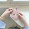 Modern Minimalist Earphone Case With Polyester Fabric For Travel And Desk Storage