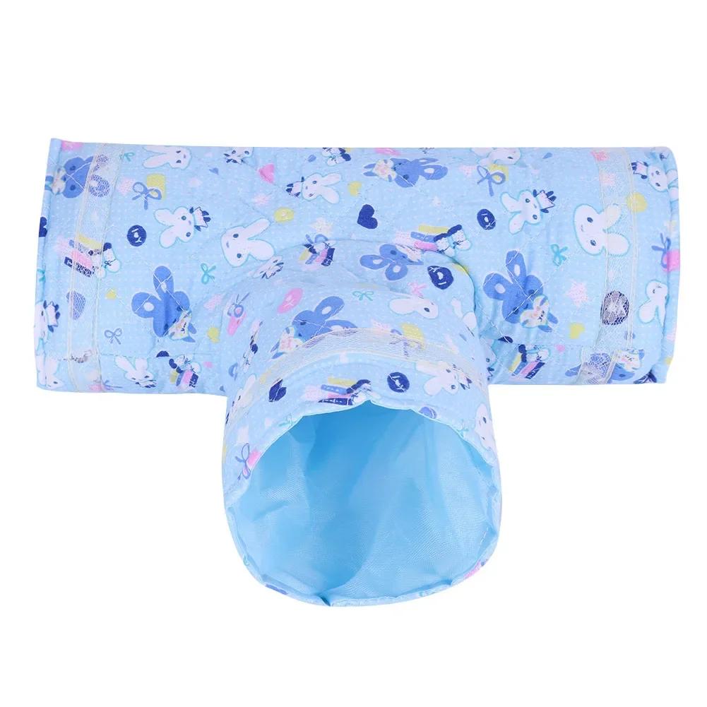 

3 Way Animal Tunnel Exercise Tube Pet Toy For Rabbit Ferret Hamster Guinea Pig (Rabbit)
