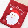 Big /Small Red Cloth Santa /Snowman Christmas Drawstring
