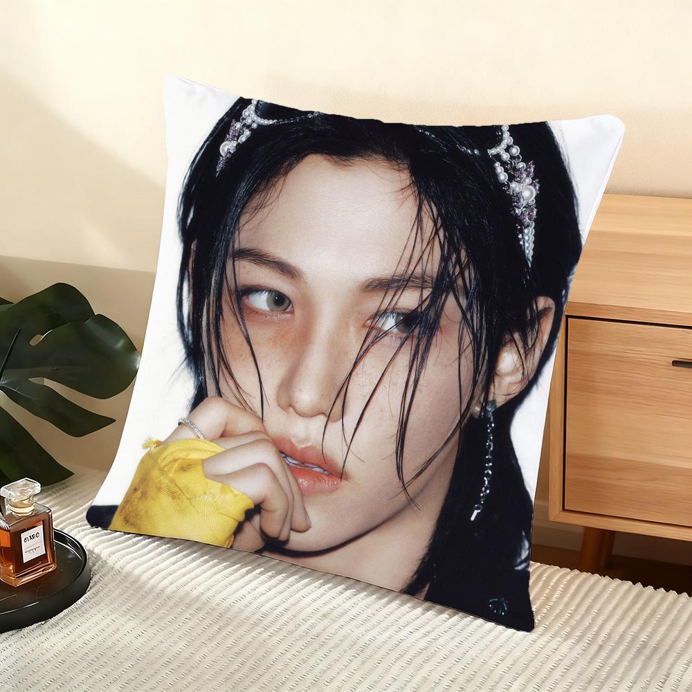 Cushion Cover Silky Short Plush Home Sofa Cushion Cover - Invisible Zipper Home Decoration Cool Boy Felix