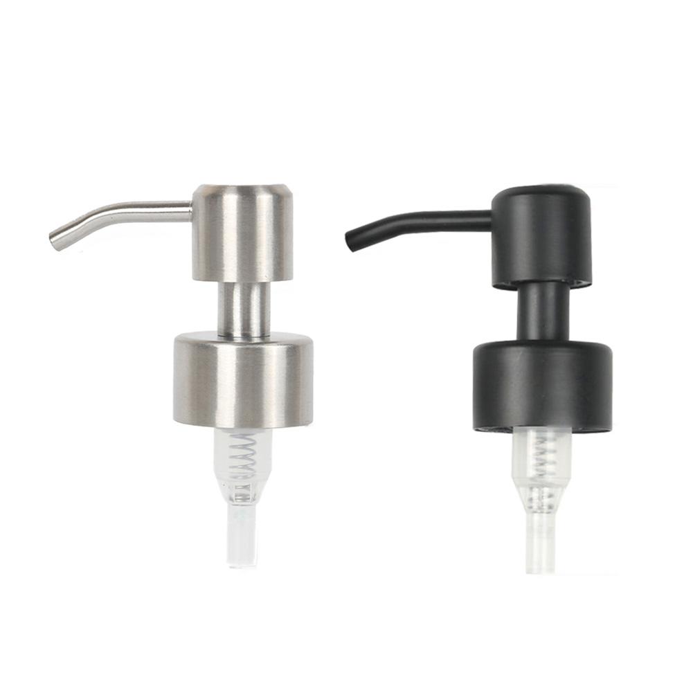 1pcs Stainless Steel Soap Bottle Pump Head Lotion Dispenser Head Shampoo Bottle Press Nozzle Lotion Dispensers Pump Head