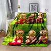 In The Night Garden Characters Flannel Blanket-Soft and Suitable for Sofas,Beds,Offices,Travel,All Seasons,Great Gift for Holidays and Birthdays.
