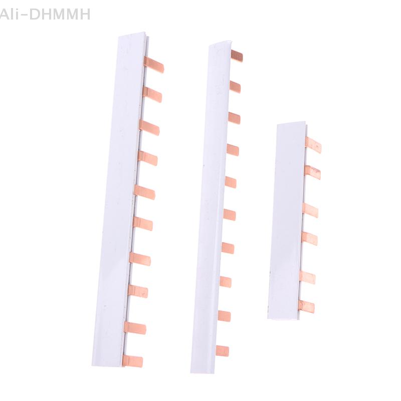 ZLinKJ 1/2P Pin Type Busbar Copper Bar Terminal Block For MCB DZ47 Air Switch Connector 63A Circuit Breaker Connector