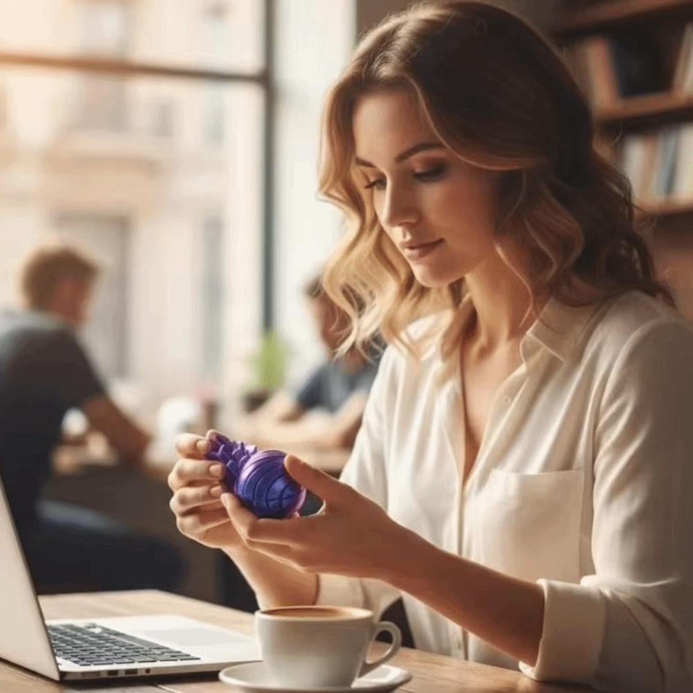 Relaxation 3D Printed Twistsphere Fidget Toy Creative Anxiety Relief Toys Office Use