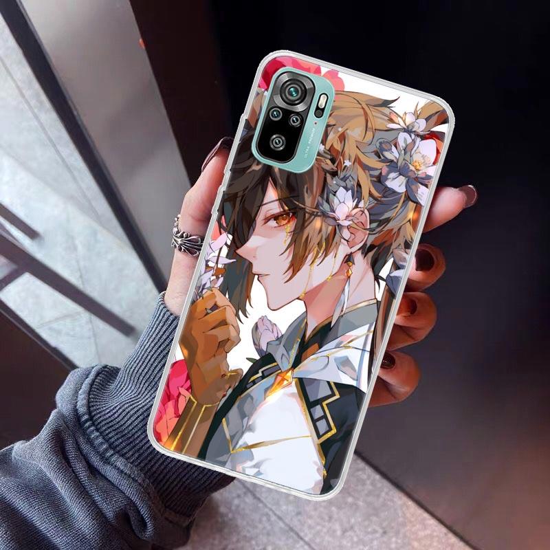 

Genshin Impact Raiden Shogun Baal Phone Case For Xiaomi Redmi Note 10 11 12 13 14 15 Pro Plus 11S 12S 14S 11T 11E 10S Soft TPU B Redmi Note 10 Pro 4G