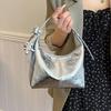 IELGY Dumpling Bag Female Fashion Handbag Simple All-Match One-Shoulder Messenger Bag