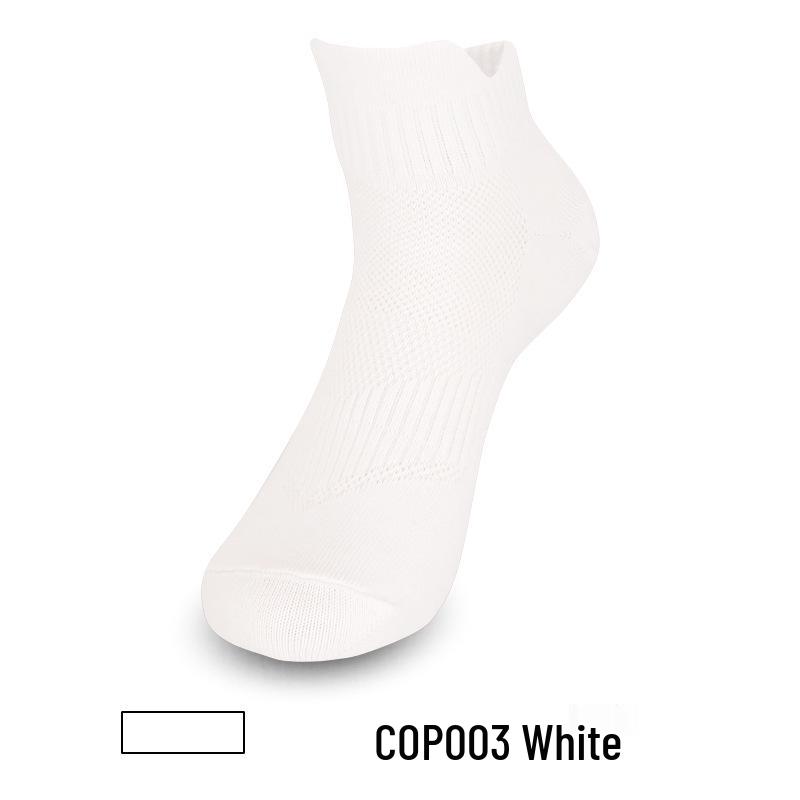 Unisex Summer Sports Socks: Breathable, Sweat-Absorbent Cotton for Running, Casual Wear, Badminton - Mesh Design. One Size