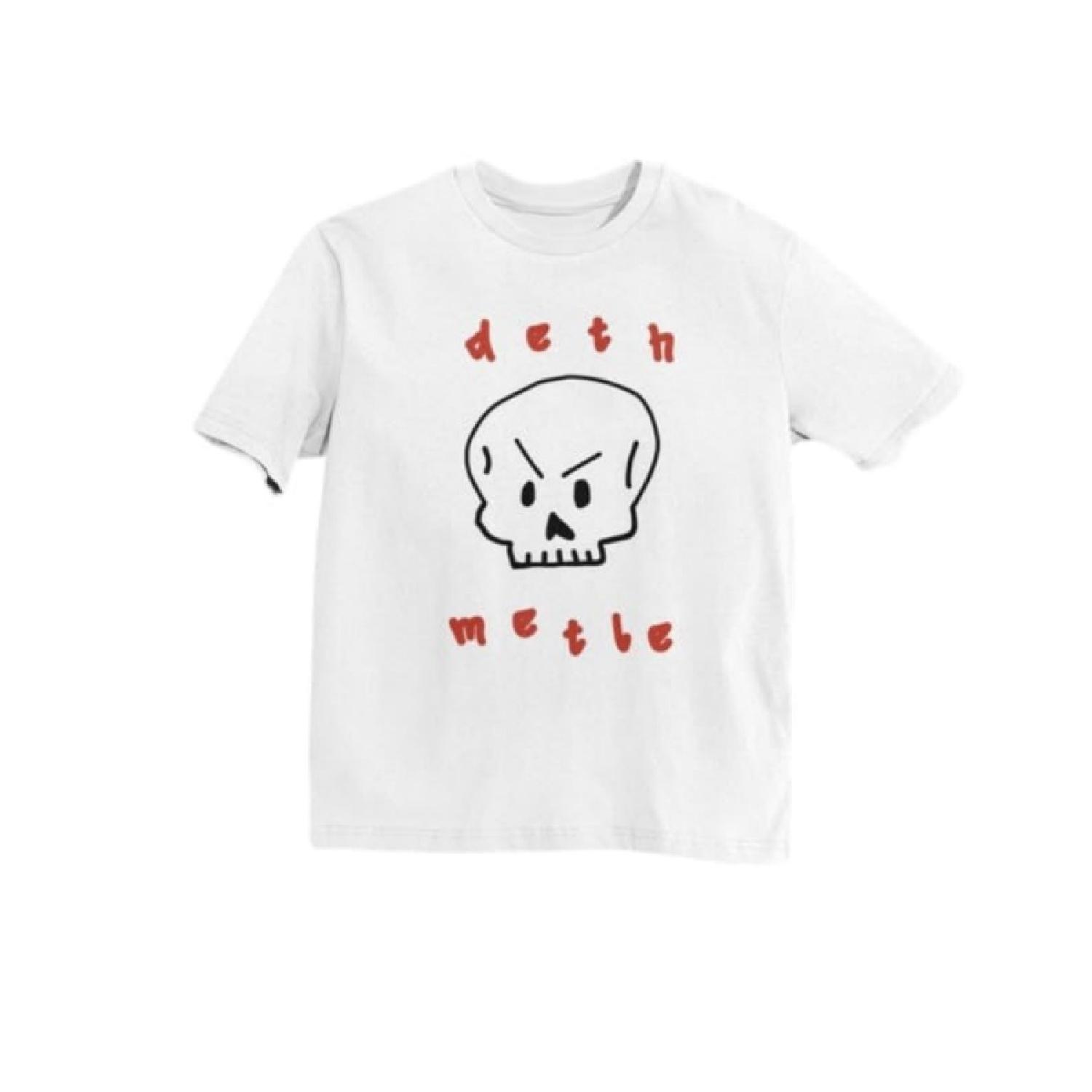 

Death Metal Unisex T-Shirt, Funny Metal Shirt, Death Metal Lover Gift, Heavy Metal Emo Shirts, Death Metal Lover T Shirt, Gift for Him & Her XXXXXL білий