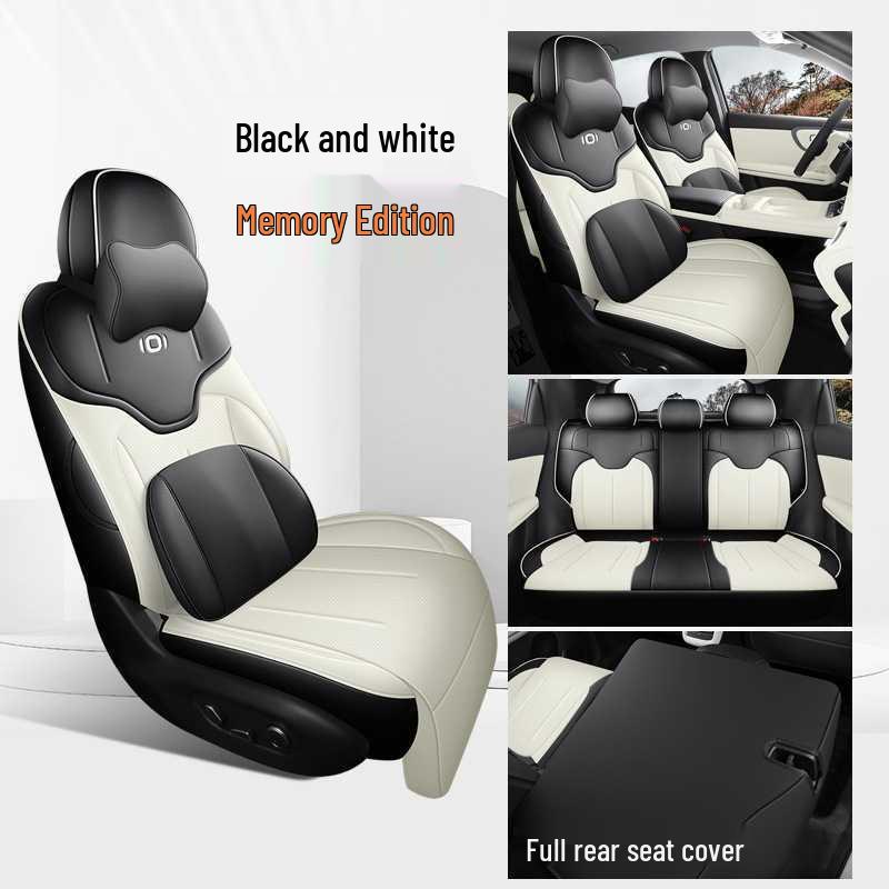Changan Qiyuan Q05 Leather Car Seat Cushion - Fits 26 Models, All-Season, Universal Five-Seater Cover