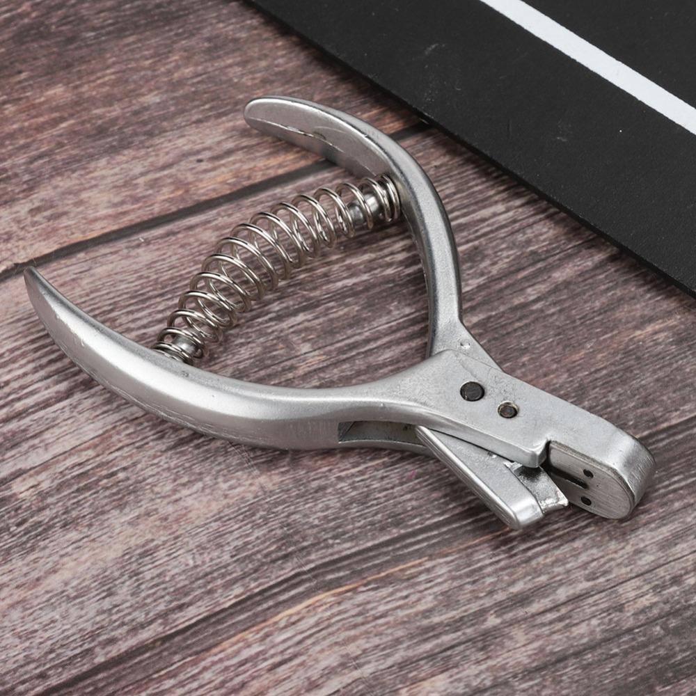Ocelové hodinkové kleště na stříhání Stříbrný vzor Vykrajovač Hodinkový řemínek Střiháč Oděvní střih