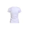 Converse T Shirts Women's White Crew Neck Moderate Straight Fit 10017396-A02