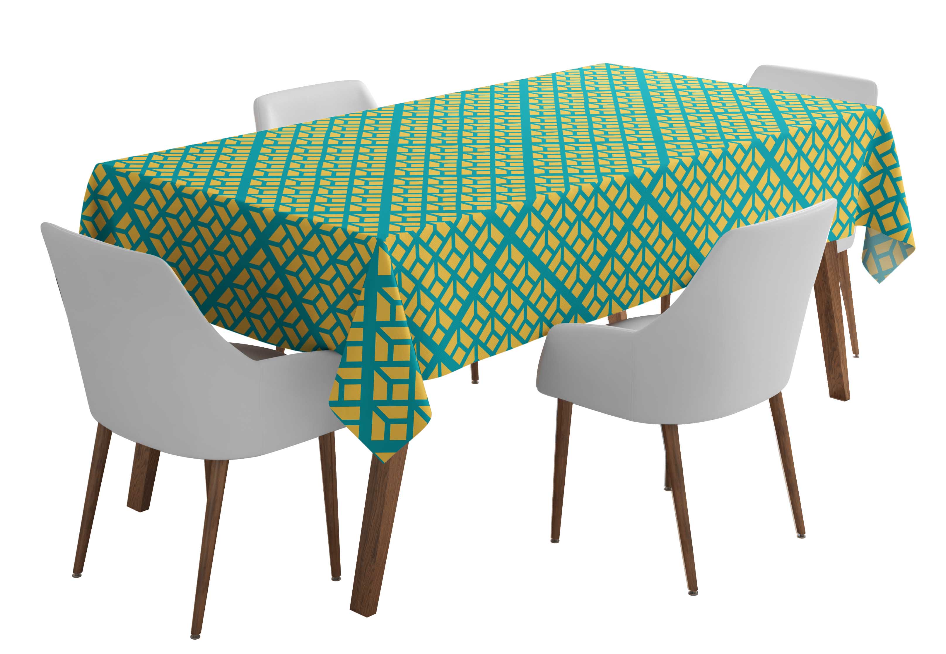 

Vargottam Внутрішня скатертина на відкритому повітрі 58x102 дюймів Прямокутна скатертина Водонепроникна скатертина для патіо - Стіл весна-літо 58x58 inches жовтий