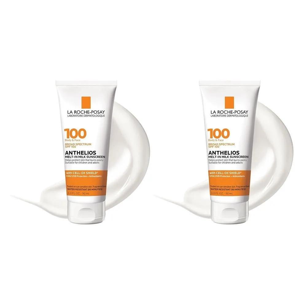 La Roche-Posay 100 Anthelios Melt-in Sunscreen 90ml 2-Pack La Roche-Posay Anthelios Melt-in Milk Body &