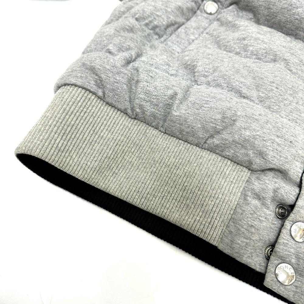 MONCLER Maglia Cardigan Apparel Reversible Jacket Nylon / cotton Navy/gray