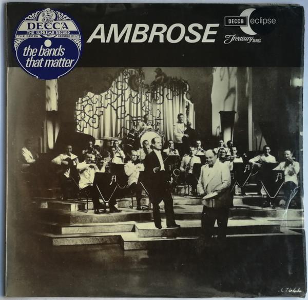

LP Record AMBROSE Bands That Matter ECM2044 1970 UK Jazz Used