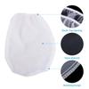 5Pcs 1/2/5 Gallon Paint Strainer Bags Elastic Paint Tools Liquid Filter Bags Top Opening White Paint Screen Net Painting