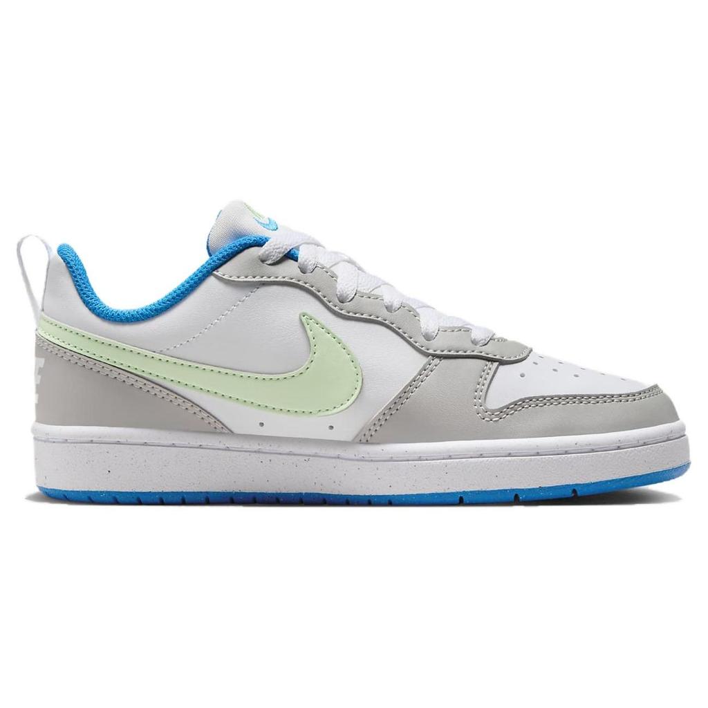 Nike Court Borough Low Recraft GS Light Iron Ore Vapor Green Kids Sneakers Grey White Photo-Blue DV5456-005