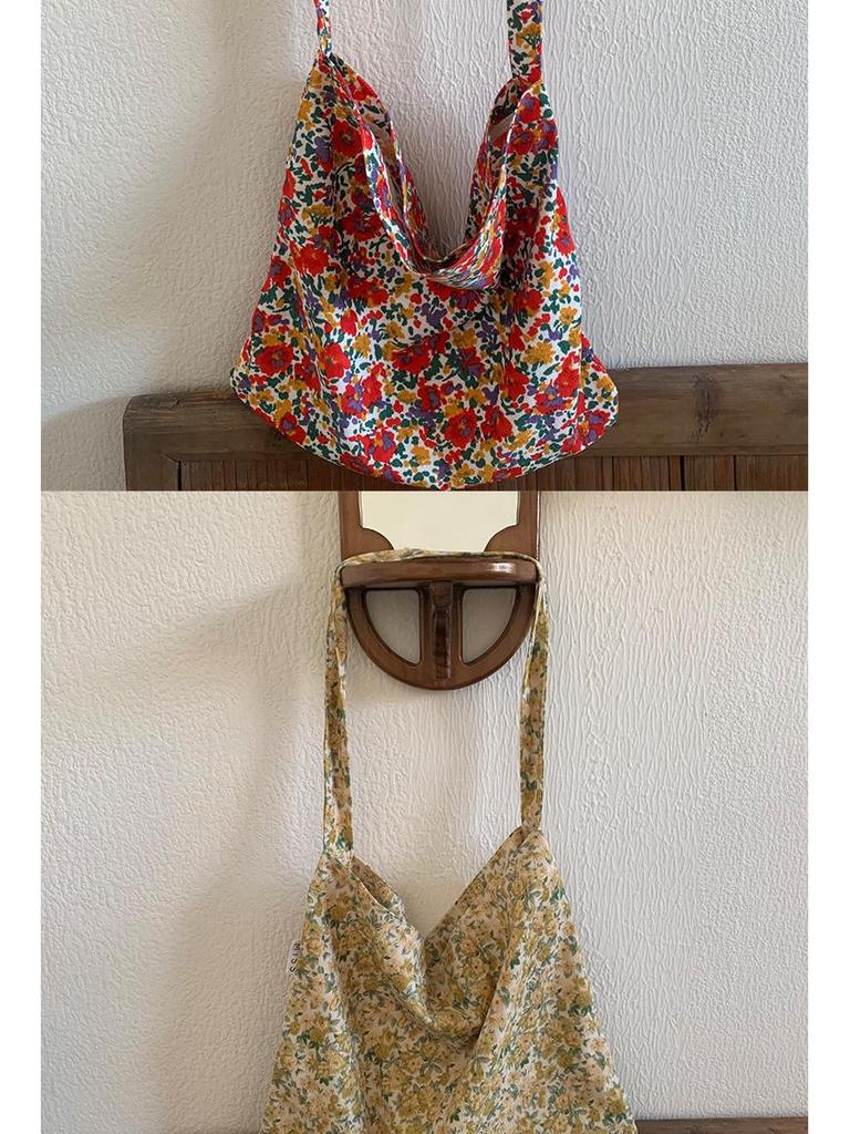 Schultertasche aus Kord-Canvas mit Leopardenmuster - Koreanischer Stil, Neues Sommer-College-Design