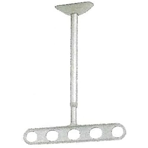 

Kawaguchi Giken Hosclean ZA-0745-DB Eaves Clothes Drying Rack, Dark Bronze, Set of 2