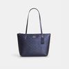 COACH Fiona Signature Zipper Tote Bag