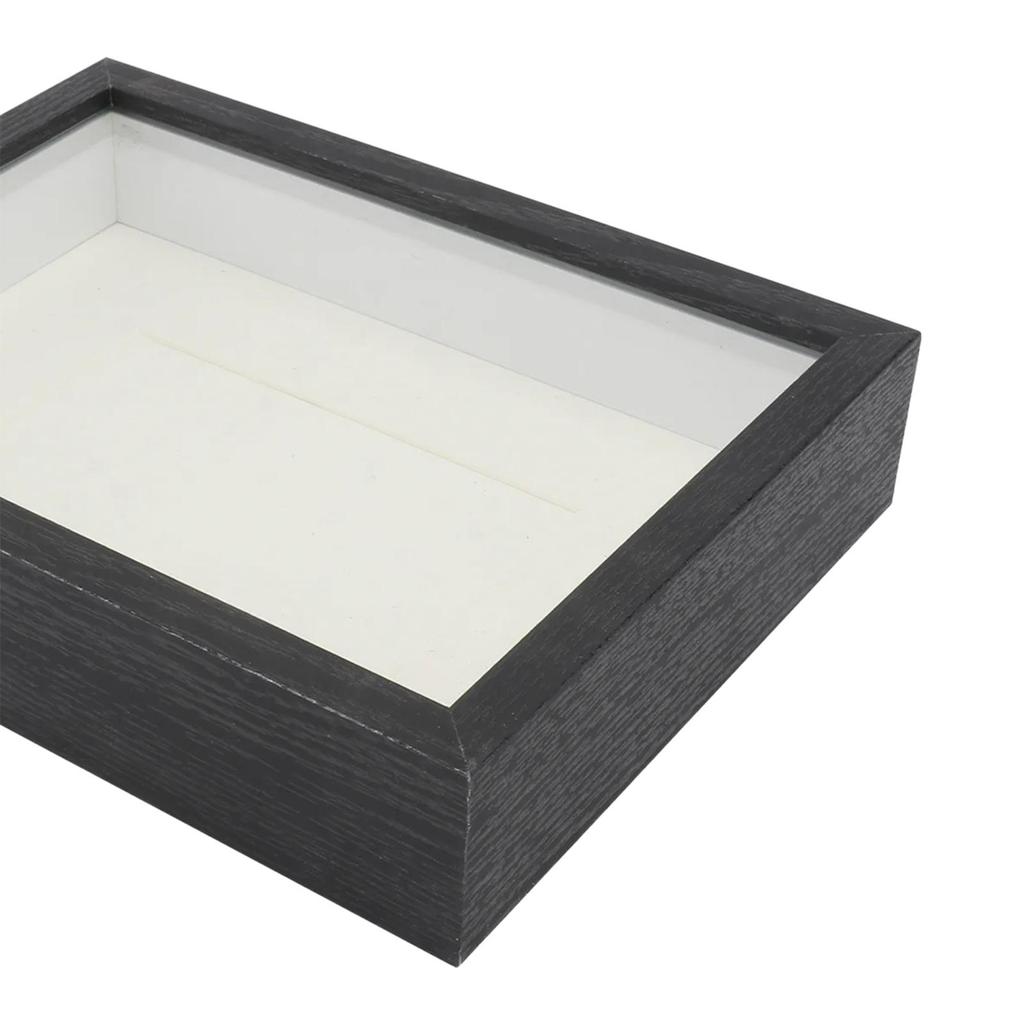Shadow Box Frame Floating Picture Frame Tabletop Hanging Shadowbox for Tickets Keepsake Memorabilia Artwork Home Decoration