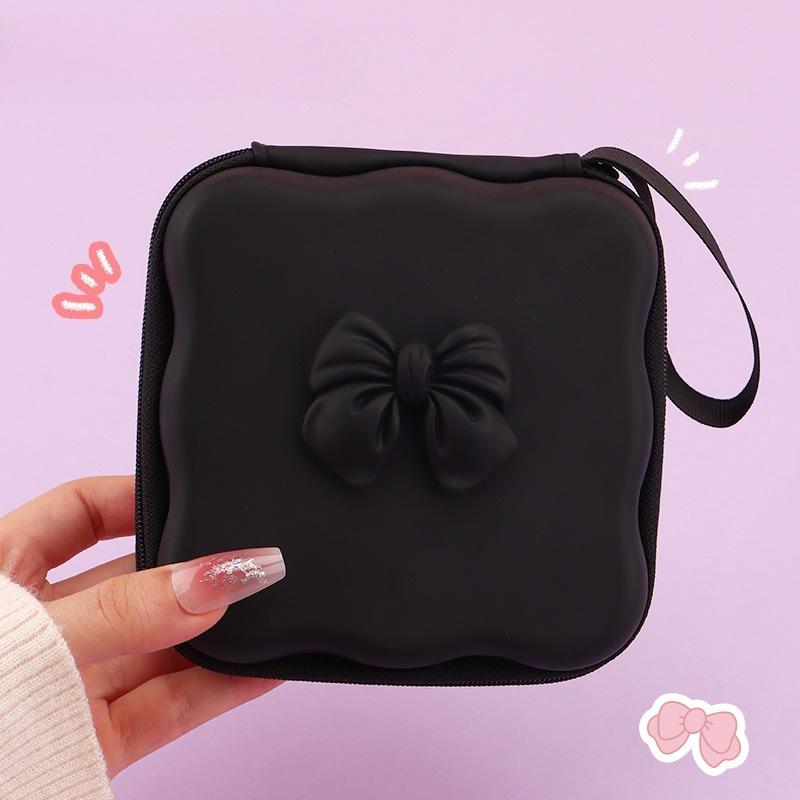

Cute Girls Earphone Digital Organizer Bag Travel Cable Storage Case| Earphone USB Drive Electronic Accessories Pouch Carry Case