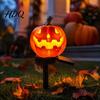 Decorative Lighting for Landscaping Solar Halloween Pumpkin Light Waterproof Garden LED Outdoor Holiday Path Lawn Lamp with Stake Pathway Yard
